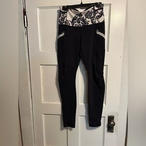 lululemon athletica Black and White Leggings